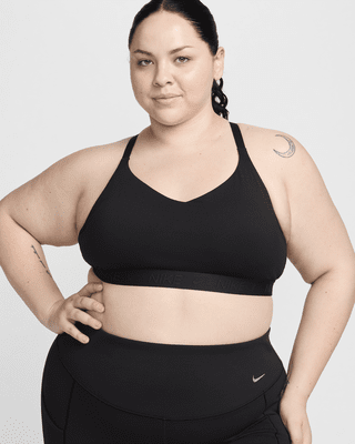 Nike Nike Indy Light SupportSujetador deportivo regulable con acolchado (Talla grande) - Mujer