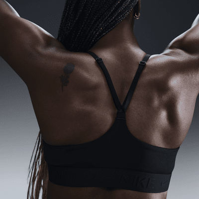Nike Nike Indy Light SupportSujetador deportivo regulable con acolchado - Mujer Venta caliente