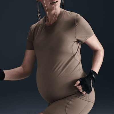 Nike Nike (M) OneCamiseta de manga corta con ajuste entallado Dri-FIT (Maternity) - Mujer Los más vendidos