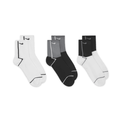 Nike Nike Everyday Plus LightweightCalcetines hasta el tobillo de entrenamiento (3 pares) - Mujer Ventas relámpago