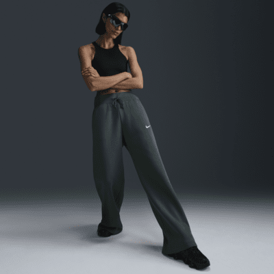 Nike Nike Sportswear Phoenix FleeceJogger de talle alto y pierna ancha - Mujer Últimos 3 días