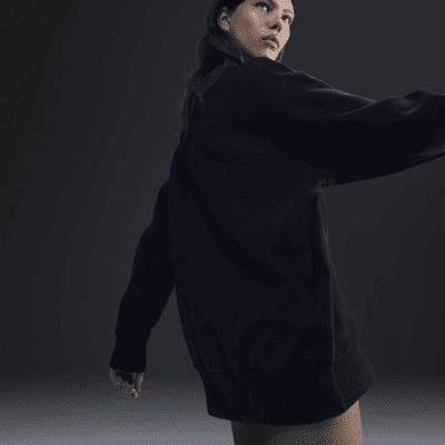 Nike Nike Sportswear Phoenix FleeceSudadera de chándal de cuello redondo oversize - Mujer Promoción por tiempo limitado