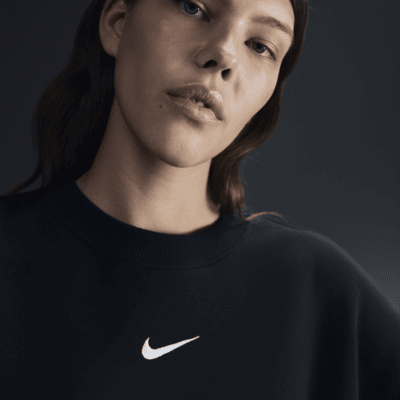 Nike Nike Sportswear Phoenix FleeceSudadera de chándal de cuello redondo oversize - Mujer Promoción por tiempo limitado