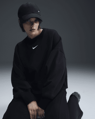 Nike Nike Sportswear Phoenix FleeceSudadera de chándal de cuello redondo extraoversize - Mujer