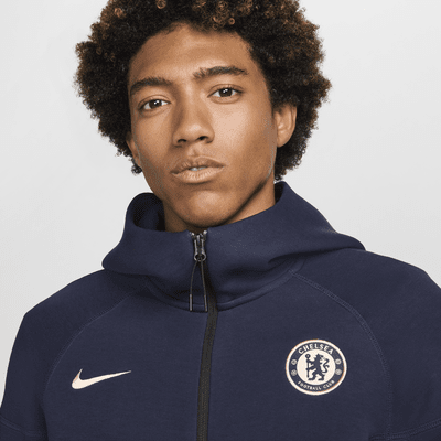 Nike Chelsea FC Tech Fleece WindrunnerSudadera con capucha y cremallera completa Nike Football - Hombre Rebajas