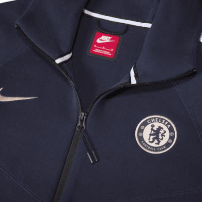 Nike Chelsea FC Tech Fleece WindrunnerSudadera con capucha y cremallera completa Nike Football - Hombre Rebajas