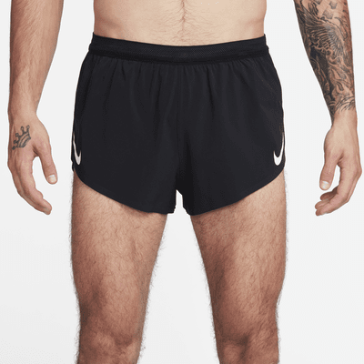 Nike Nike AeroSwiftPantalón corto de running Dri-FIT de 5 cm con malla interior - Hombre Tienda de fábrica