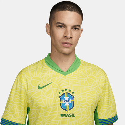 Nike Primera equipación Stadium Brasil 2024Camiseta de fútbol de réplica Nike Dri-FIT - Hombre Grandes ahorros