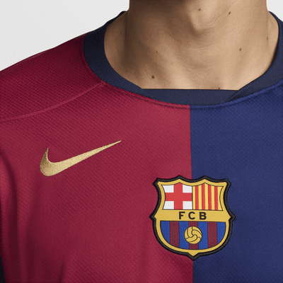 Nike Primera equipación Stadium FC Barcelona 2024/25Camiseta de fútbol de manga larga Replica Nike Dri-FIT - Hombre Rebajas