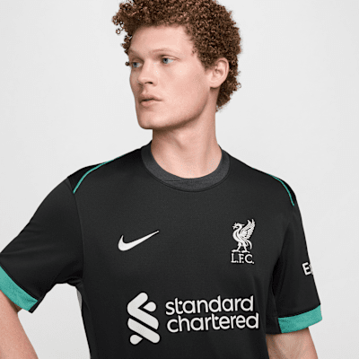Nike Segunda equipación Stadium Liverpool FC 2024/25Camiseta de fútbol Replica Nike Dri-FIT - Hombre En oferta