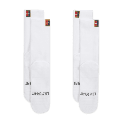 Nike NikeCourt Multiplier CushionedCalcetines largos de tenis (2 pares) Ofertas especiales