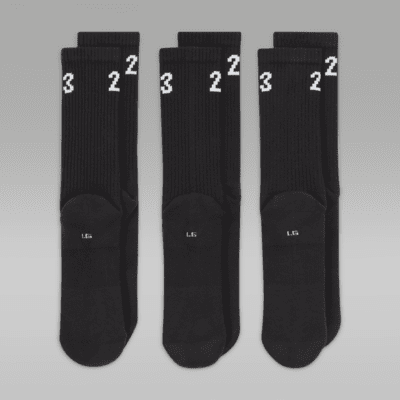 Nike Jordan EssentialsCalcetines largos (3 pares) En oferta