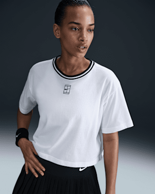 Nike Nike HeritageCrop top de manga corta Dri-FIT - Mujer