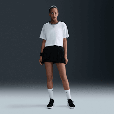Nike Nike HeritageCrop top de manga corta Dri-FIT - Mujer Descuento