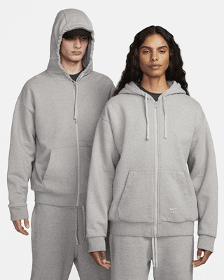 Nike Nike x MMWSudadera con capucha de tejido Fleece y cremallera completa