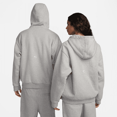 Nike Nike x MMWSudadera con capucha de tejido Fleece y cremallera completa Descuento por venta flash