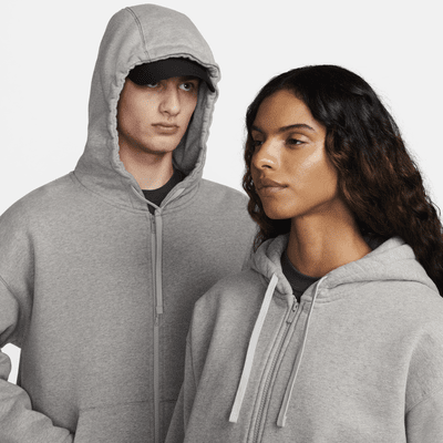 Nike Nike x MMWSudadera con capucha de tejido Fleece y cremallera completa Descuento por venta flash