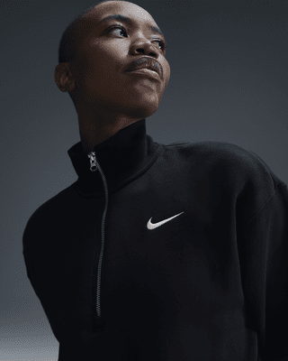 Nike Nike Sportswear Phoenix FleeceSudadera de chándal corta con media cremallera - Mujer