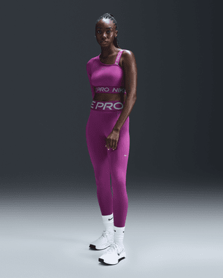 Nike Nike Pro SculptLeggings de 7/8 de talle alto - Mujer