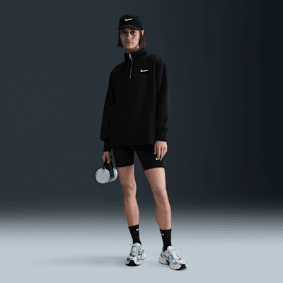 Nike Nike Sportswear Phoenix FleeceSudadera de ajuste oversize con cremallera de 1/4 - Mujer 2025