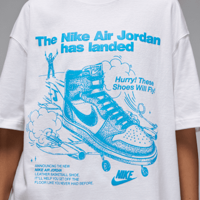 Nike JordanCamiseta oversize con estampado - Mujer Libre de impuestos