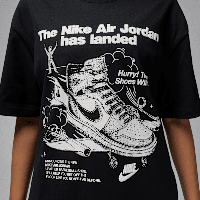 Nike JordanCamiseta oversize con estampado - Mujer Descuentos del mes