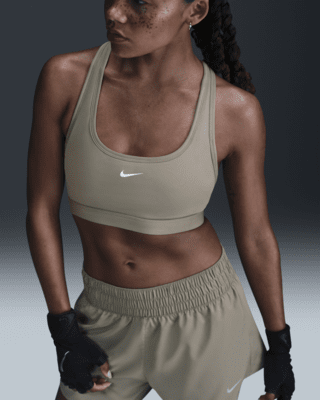 Nike Nike Swoosh Light SupportSujetador deportivo sin acolchado - Mujer Grandes ahorros