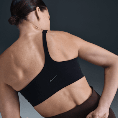 Nike Nike Zenvy AsymmetricalSujetador deportivo de sujeción ligera con almohadilla - Mujer Ofertas
