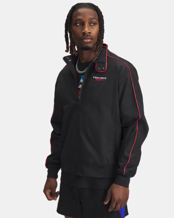 Under Armour Chaqueta de calentamiento Project Rock para hombre  