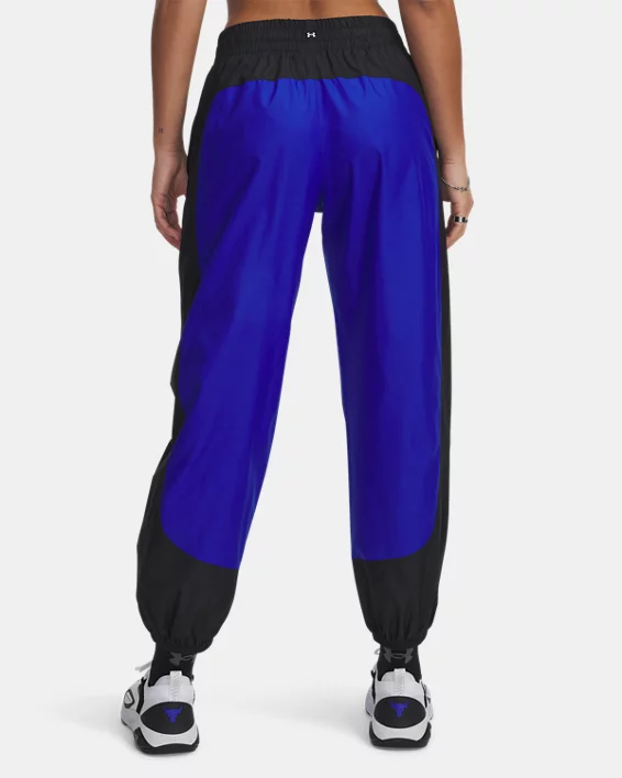Under Armour Pantalón Project Rock Woven para mujer   Rebajas baratas
