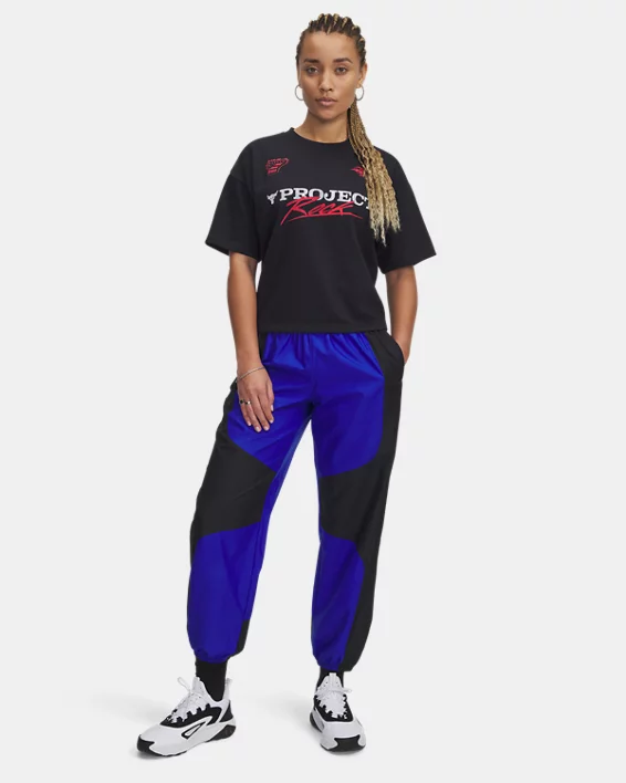 Under Armour Pantalón Project Rock Woven para mujer   Rebajas baratas