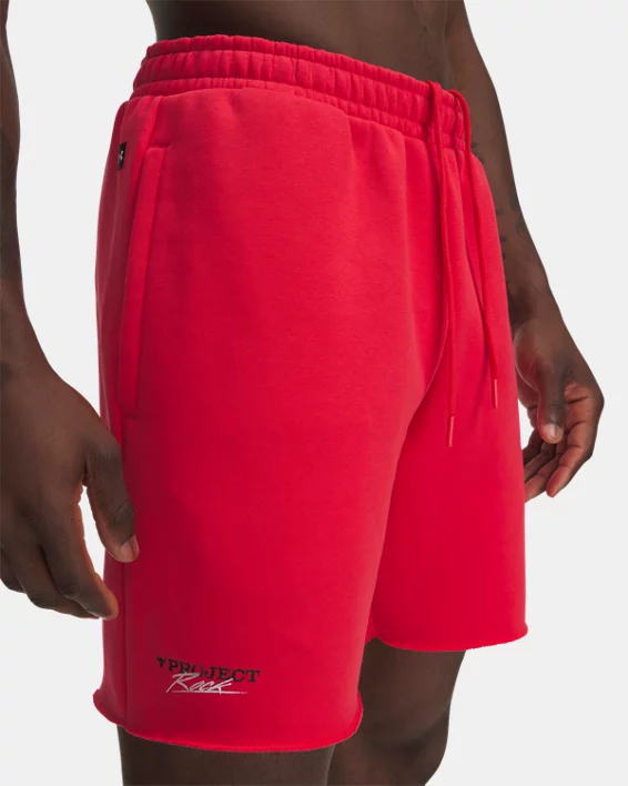 Under Armour Pantalón corto Project Rock Icon Fleece para hombre   Los más vendidos