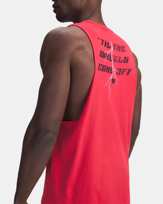 Under Armour Camiseta de tirantes Project Rock para hombre   Ventas relámpago