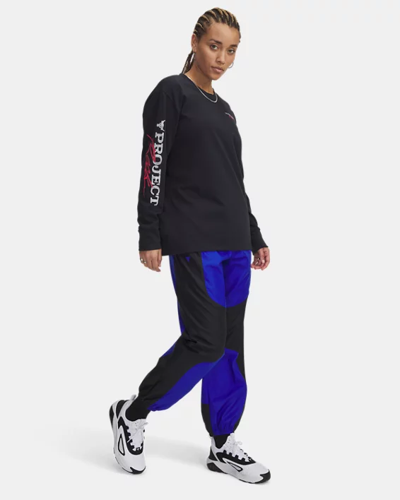 Under Armour Camiseta de manga larga Project Rock Campus para mujer   Tienda