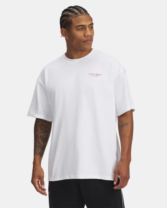 Under Armour Camiseta de manga corta Project Rock Heavyweight para hombre  