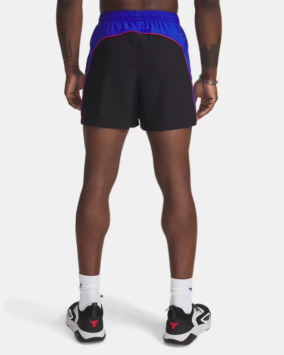 Under Armour Pantalón corto Project Rock Woven Colorblock para hombre   Últimos 3 días