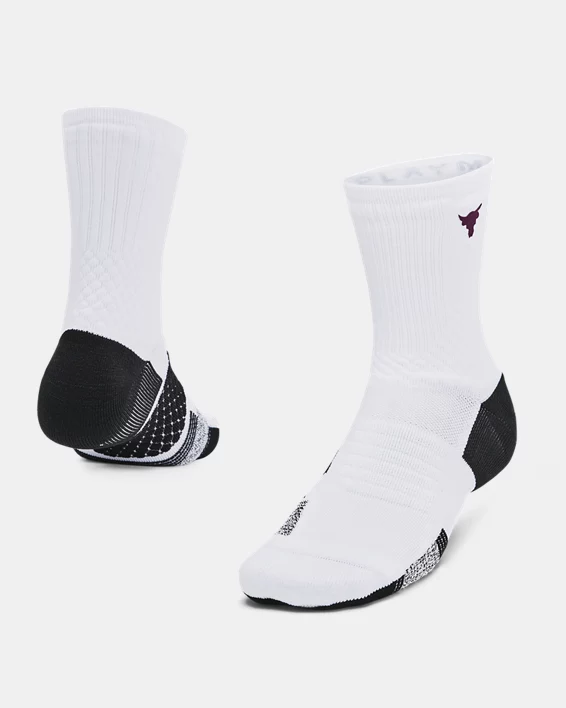 Under Armour Calcetines Project Rock ArmourDry™ Playmaker Mid-Crew unisex  