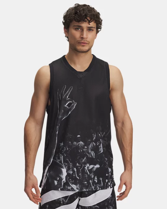 Under Armour Camiseta de tirantes Curry Signature Sub para hombre  