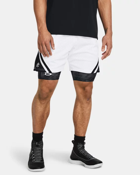 Under Armour Pantalón corto Curry Mesh para hombre  