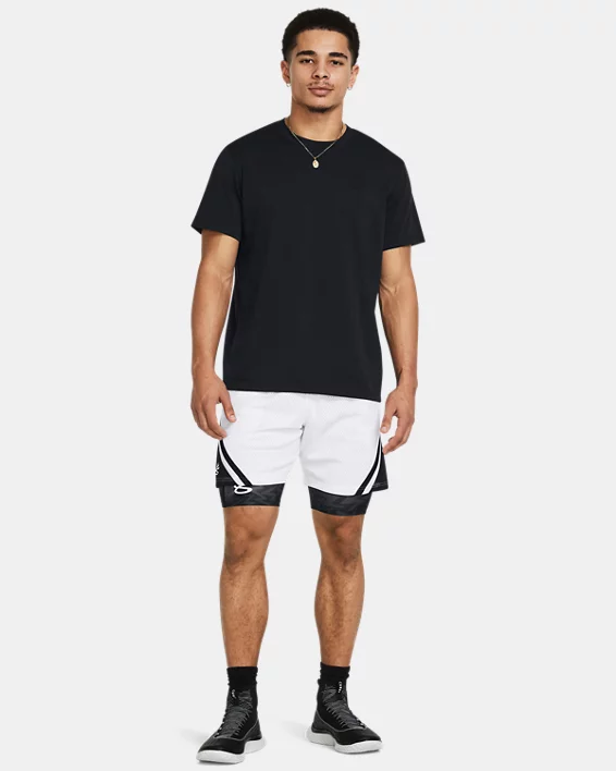 Under Armour Pantalón corto Curry Mesh para hombre   Libre de impuestos