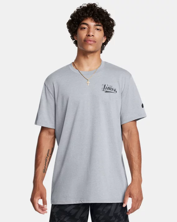 Under Armour Camiseta Curry Verbiage Heavyweight para hombre  