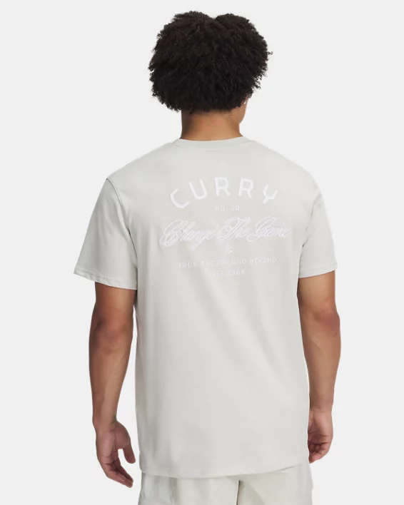 Under Armour Camiseta Curry Heavyweight Verbiage para hombre   Liquidación