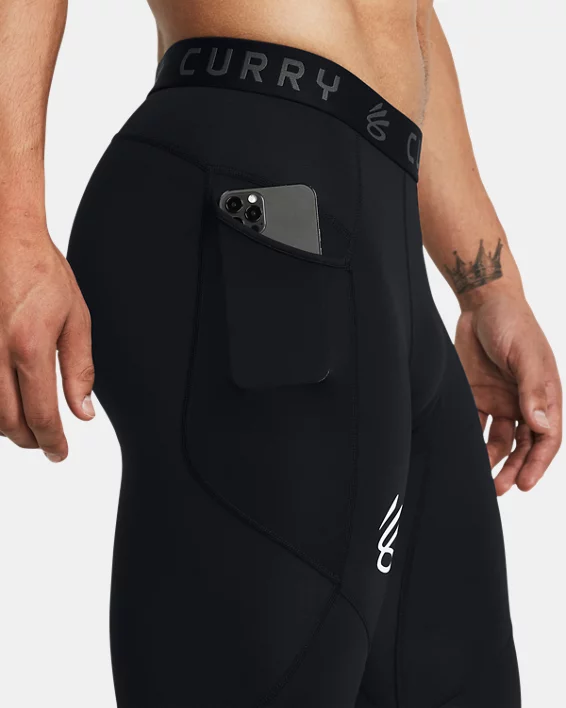 Under Armour Leggings de tres cuartos Curry Brand para hombre   Rebajas top