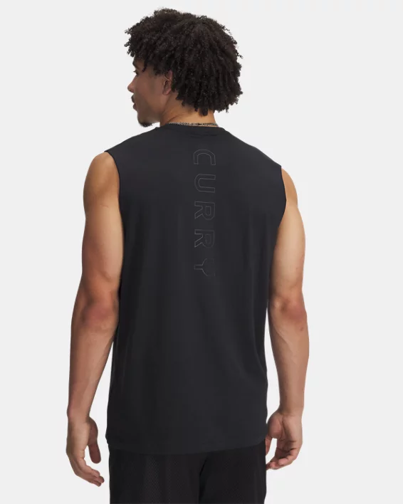 Under Armour Camiseta sin mangas Curry para hombre   ÚLTIMAS EDICIONES