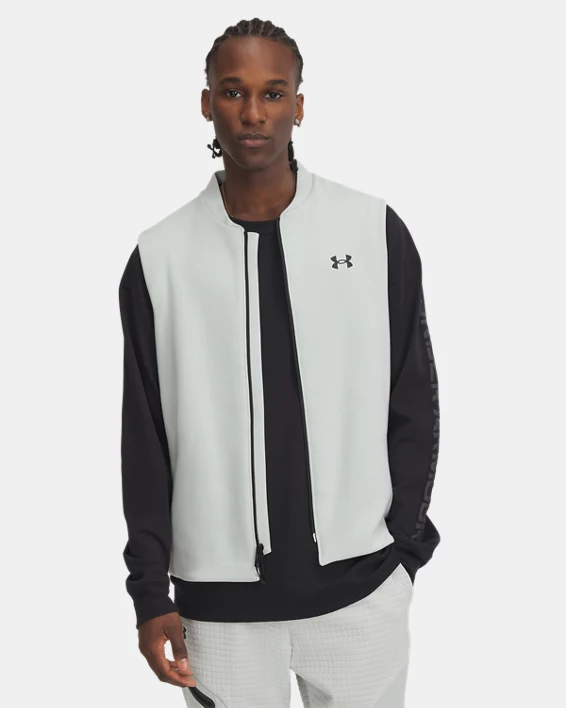 Under Armour Chaleco UA Unstoppable Fleece Grid para hombre  