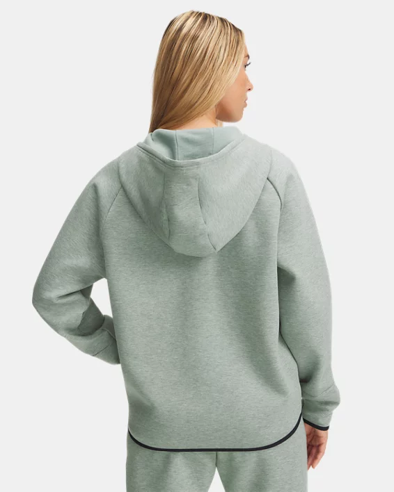 Under Armour Parte de arriba con cremallera completa UA Unstoppable Fleece para mujer   Envío gratis