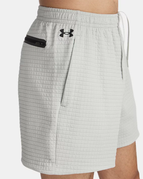Under Armour Pantalón corto UA Unstoppable Fleece Grid para hombre   Ahorra y exporta