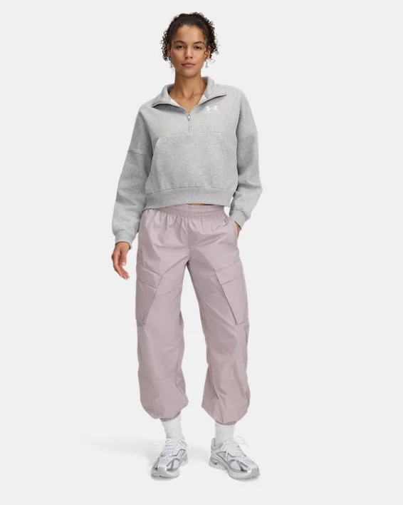 Under Armour Pantalón UA Unstoppable Woven Sheen Cargo para mujer   Precios de Black Friday