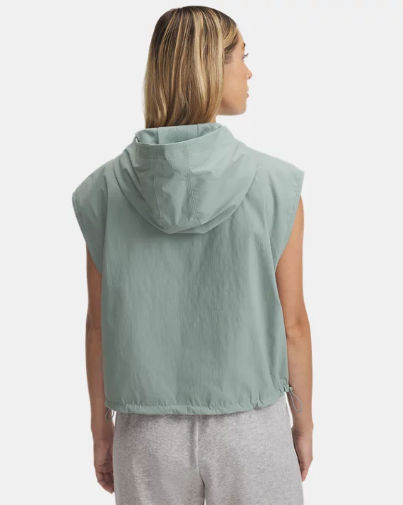 Under Armour Sudadera con capucha sin mangas UA Unstoppable Utility para mujer   En oferta