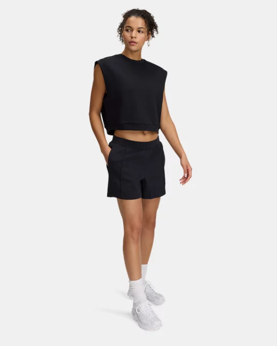 Under Armour Pantalón corto UA Unstoppable Fleece para mujer   Libre de impuestos